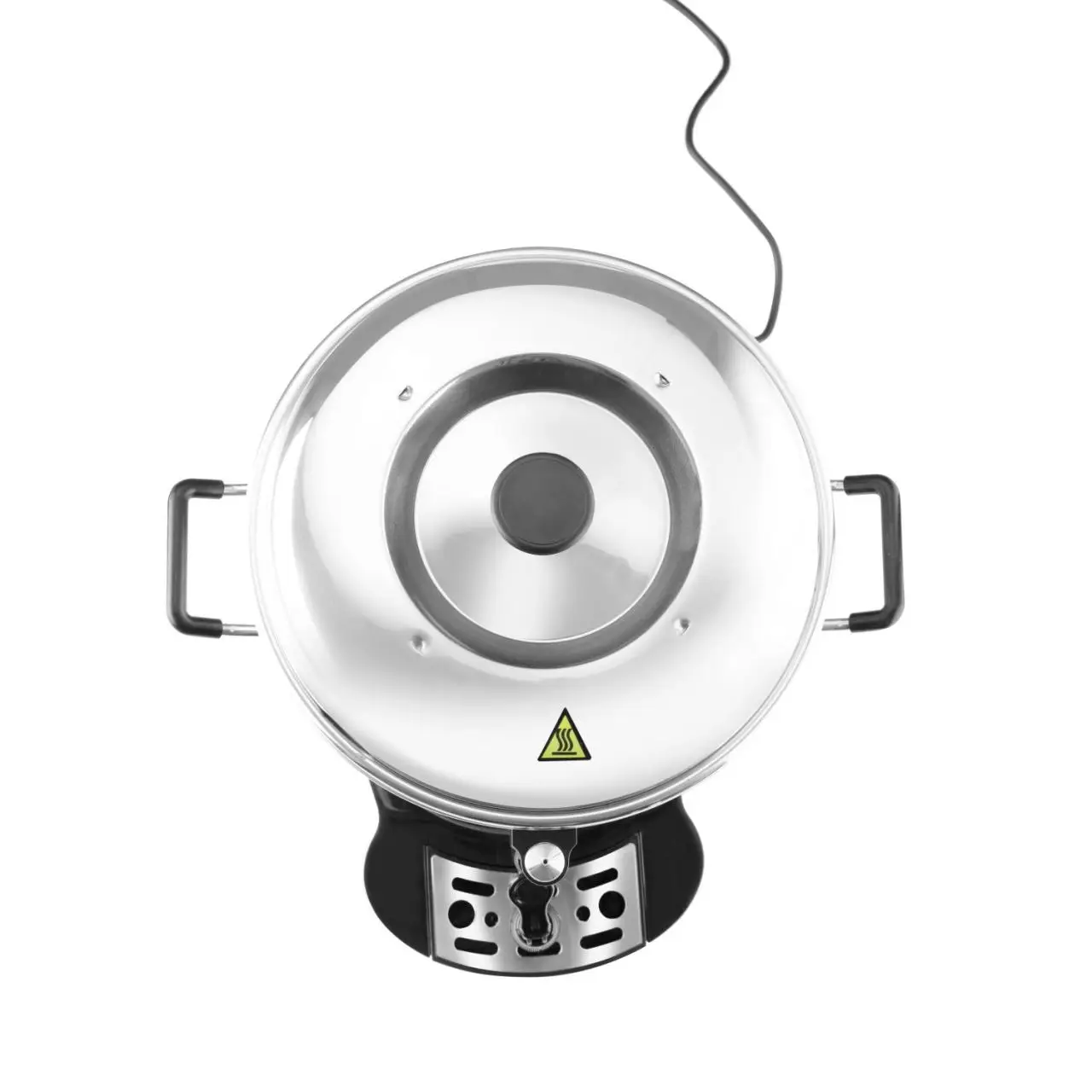 Percolator / cafetiera profesionala, 6lt, Hendi, cu pereti dubli din inox, 1500W, diam. 241x (H)480 mm, robinet anti-picurare, temperatura ajustabila pana la 100 C, filtru incorporat pentru cafea macinata - imagine 10