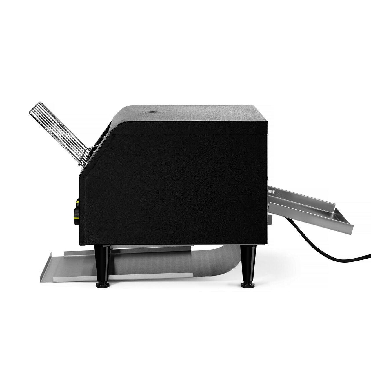 Toaster/prajitor de paine tip tunel dublu, Hendi, negru, 230V/2240W, 418x368x(H)387 mm - imagine 3