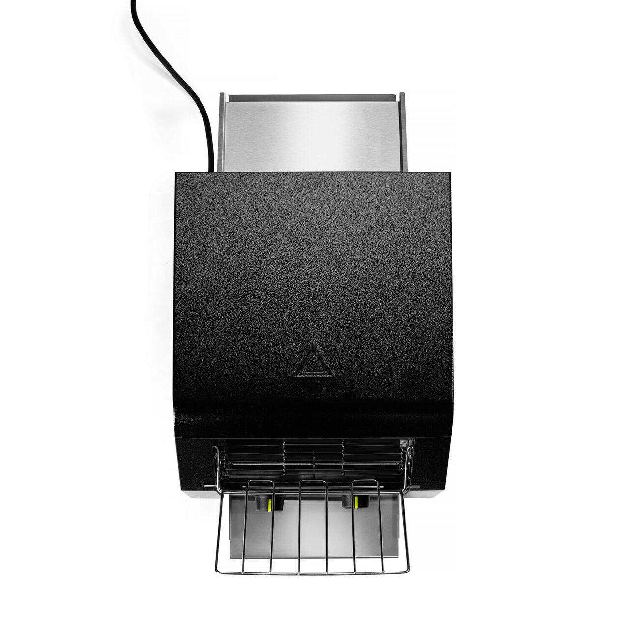 Toaster/prajitor de paine tip tunel dublu, Hendi, negru, 230V/2240W, 418x368x(H)387 mm - imagine 5