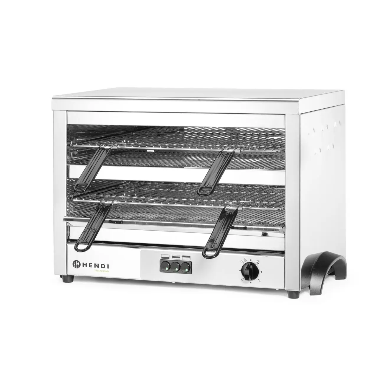 Salamandra quart GN 1/1 Hendi ,dimensiuni 685x396x(H)452mm; 4500w, 400v; - imagine 2