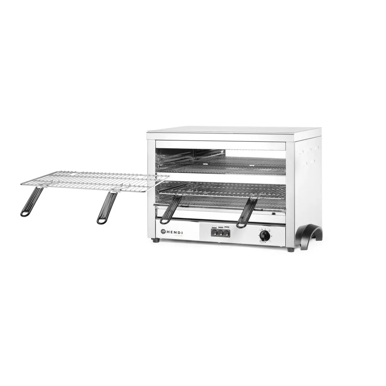 Salamandra quart GN 1/1 Hendi ,dimensiuni 685x396x(H)452mm; 4500w, 400v; - imagine 4