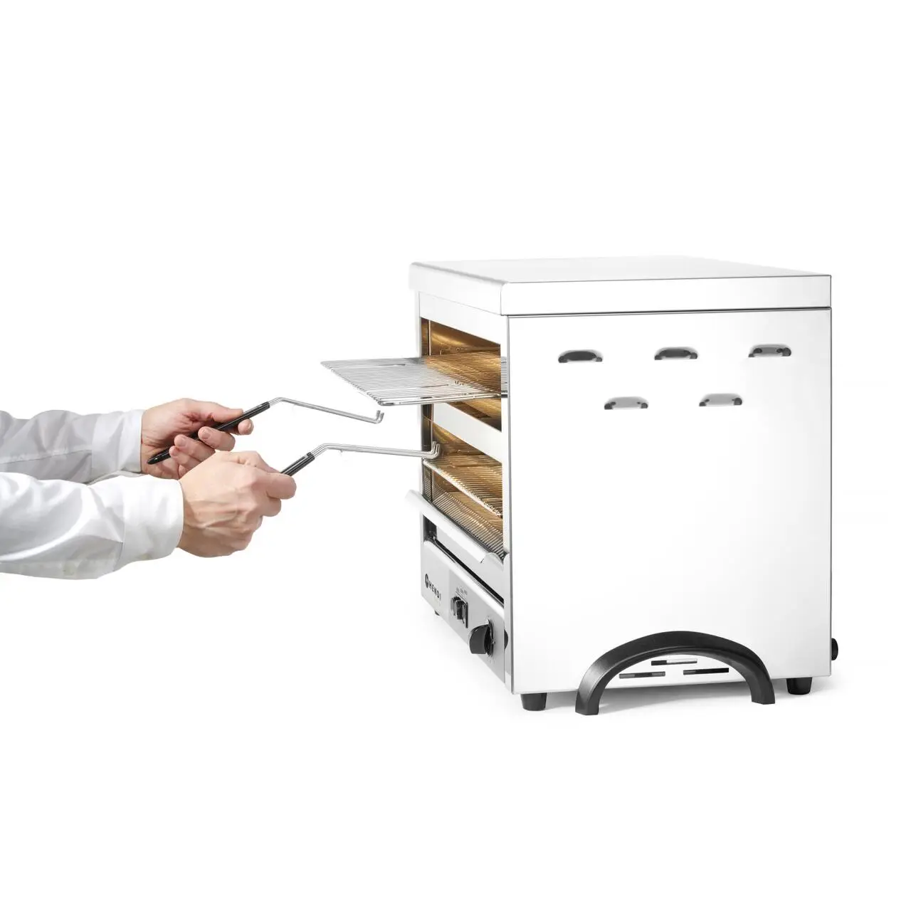 Salamandra quart GN 1/1 Hendi ,dimensiuni 685x396x(H)452mm; 4500w, 400v; - imagine 6