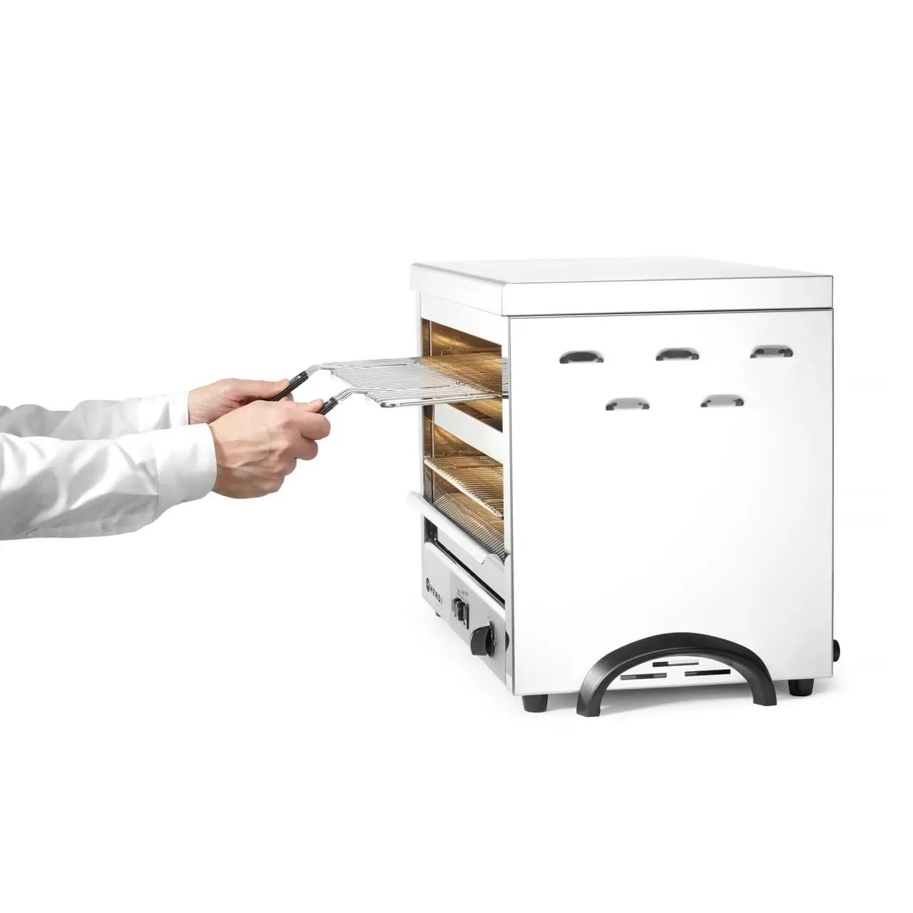 Salamandra quart GN 1/1 Hendi ,dimensiuni 685x396x(H)452mm; 4500w, 400v; - imagine 7