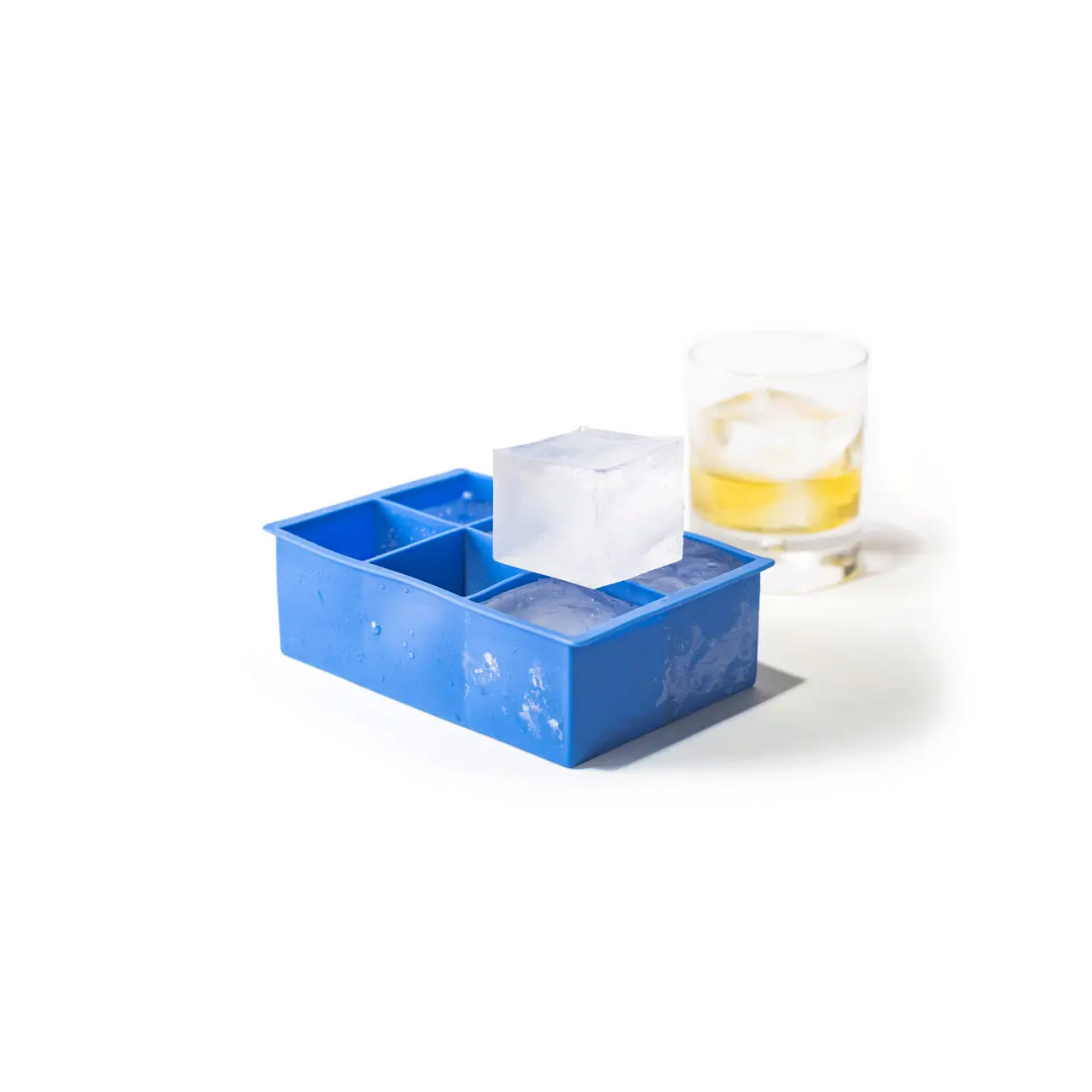 Forma din silicon durabil pentru cuburi de gheata XL, Hendi, 5x5x(H)5 cm, potrivita si pentru uz profesional - imagine 5
