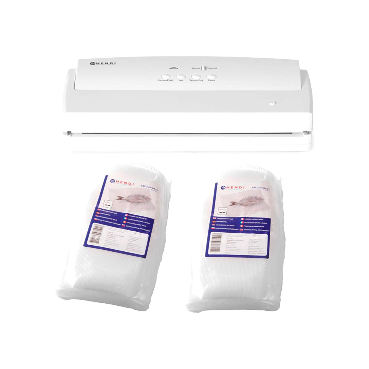 Aparat vidat Hendi , 110W, pentru pungi de vidat gofrate cu latime maxima 31 cm - imagine 2