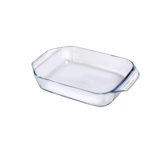 Tavă OVENCHEF, Duralex, din sticla transparenta, 4000ml.set 1 buc.390x250x(H)70mm