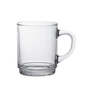 Cana cu maner With Handle Versailles  din sticla, Duralex, 260 ml, set 6 buc., ø72x(H)89 mm