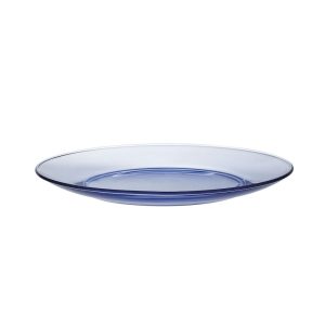 Farfurie plata Lys Marine din sticla, Duralex, set 1 buc., ø235x(H)20 mm