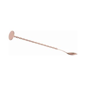 Bar lingura cu muddler, Bar up, Cupru, 280x35mm