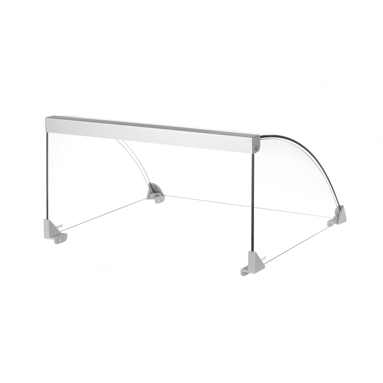 Cupola de sticla pentru grill-urile pentru carnati, HENDI, Pentru grill-ul pentru carnati cu 11 role (268704), 470x477x(H)250mm