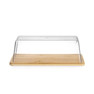 Tava din bambus cu capac, HENDI, 320x160x(H)110mm