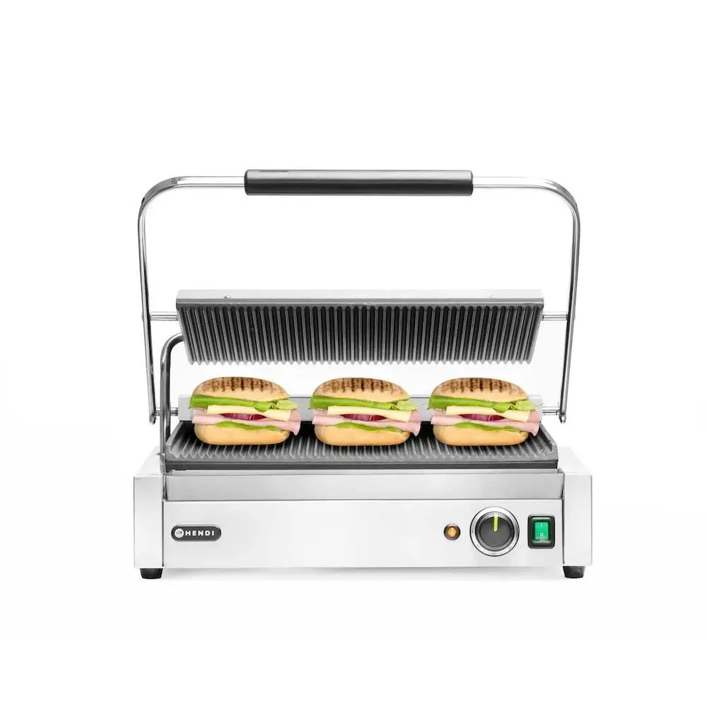 Contact grill Panini XL, 230V/2700W, 548x415x(H)210 mm - imagine 3