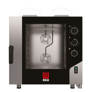 Cuptor pe gaz cu convectie cu abur Millennial Smart Bakery, 6 tavi 600x400 mm Tecnoeka, 230V/500W, 13,5kW, 850x1041x(H)951mm