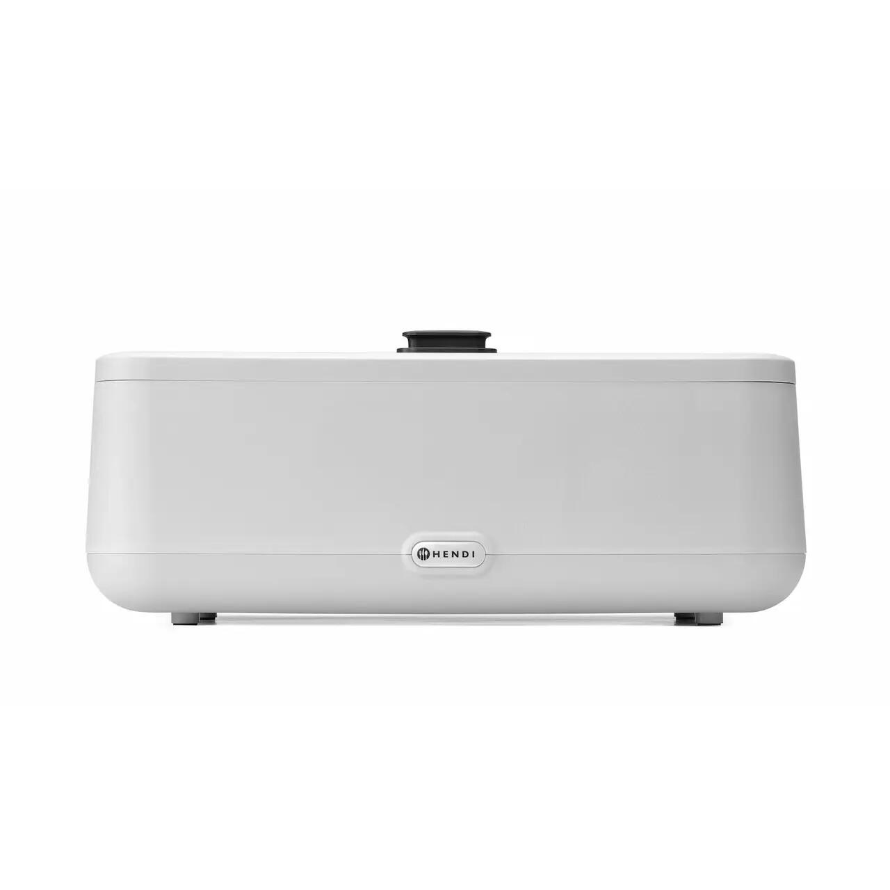 Chafing dish electric UNIQ, HENDI, GN 1/1, Alb, 220-240V/700W, 607x402x(H)250mm - imagine 7