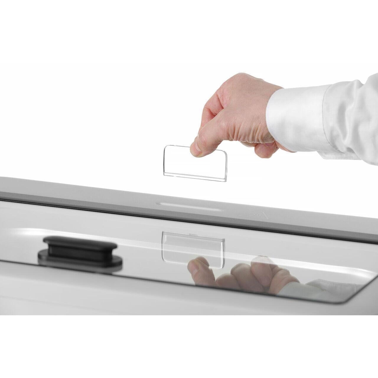 Chafing dish electric UNIQ, HENDI, GN 1/1, Alb, 220-240V/700W, 607x402x(H)250mm - imagine 8