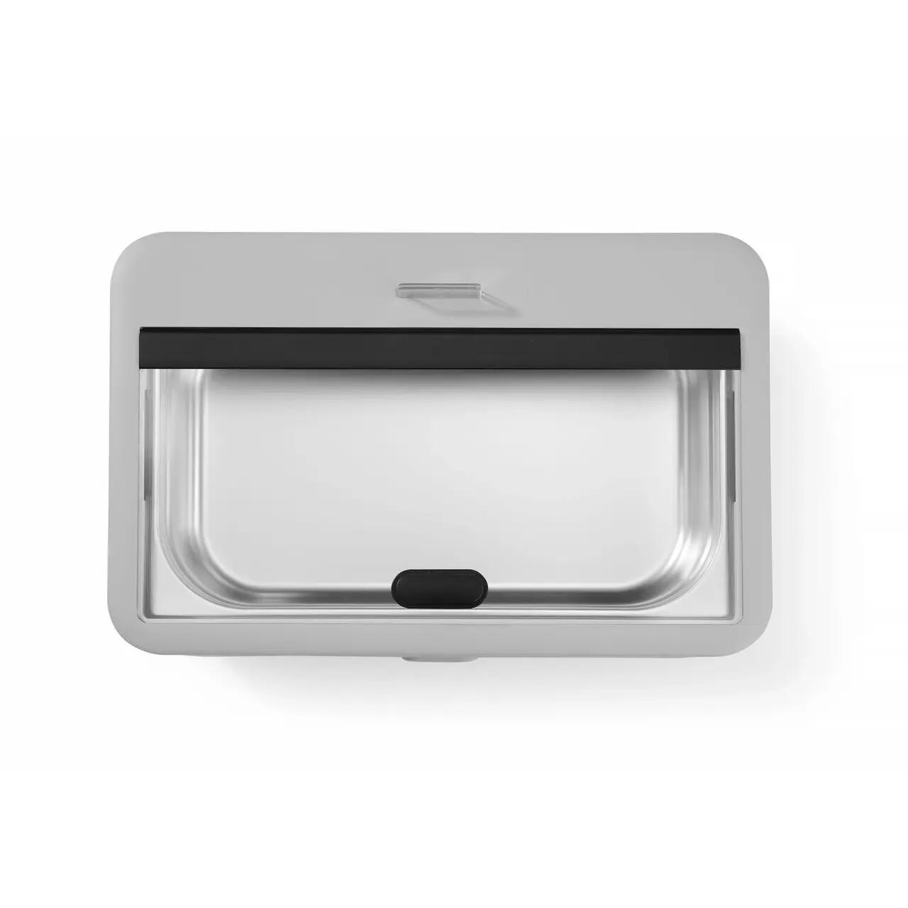 Chafing dish electric UNIQ, HENDI, GN 1/1, Alb, 220-240V/700W, 607x402x(H)250mm - imagine 12
