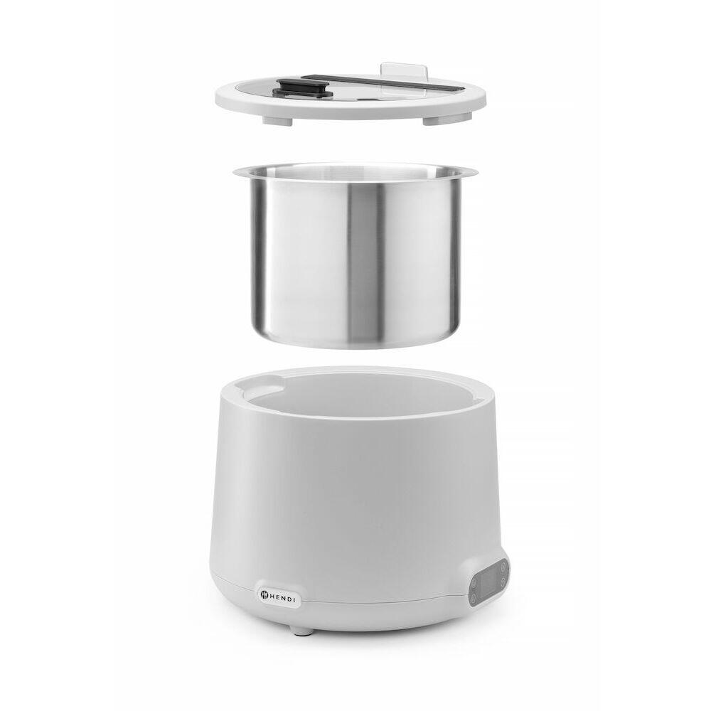 Supiera UNIQ, Hendi, 8L, Alb, 220-240V/500W, ø366x(H)325mm - imagine 4