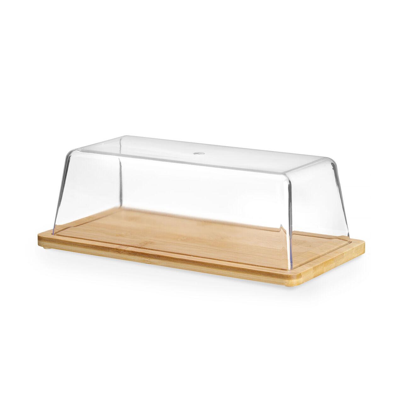 Tava din bambus cu capac, HENDI, 320x160x(H)110mm - imagine 4