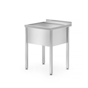 Spalator cu 1 Cuva Mare - sudata, otel inoxidabil, Hendi, Profi Line, 600x600x(H)850 mm