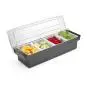 Cutie ingrediente cu 4 compartimente, Bar , 480x150x(H)100mm - imagine 4