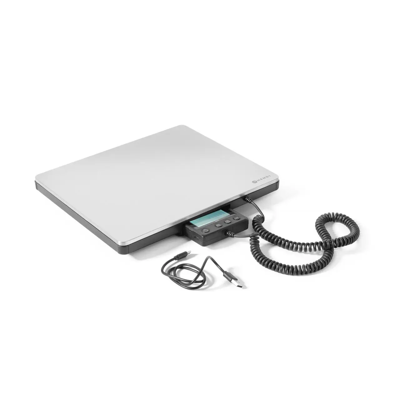 Cantar gastronom digital Hendi, capacitate 200kg, panou digital, 298x248x(H)37 - imagine 2