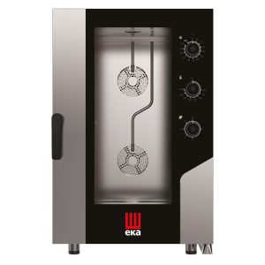 Cuptor cu convectie si abur Millenial SmartGastro pentru gastronomie 11 tavi GN 1/1, control electromecanic, 400V/15400W, 730x855x1130(h)mm