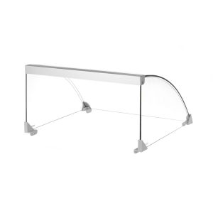 Cupola de sticla pentru grill-urile pentru carnati, cu 9 role (268605), 470x401x(H)250mm