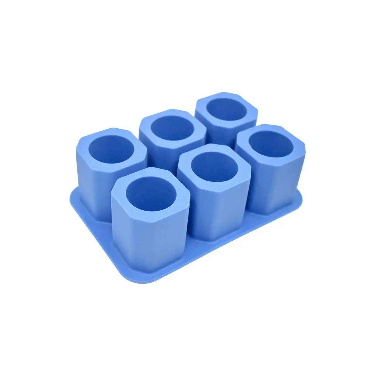Forma din silicon durabil pentru cuburi de gheata tip pahar pentru shot, Hendi, 12.5x19x(H)6 cm, potrivita si pentru uz profesional - imagine 4