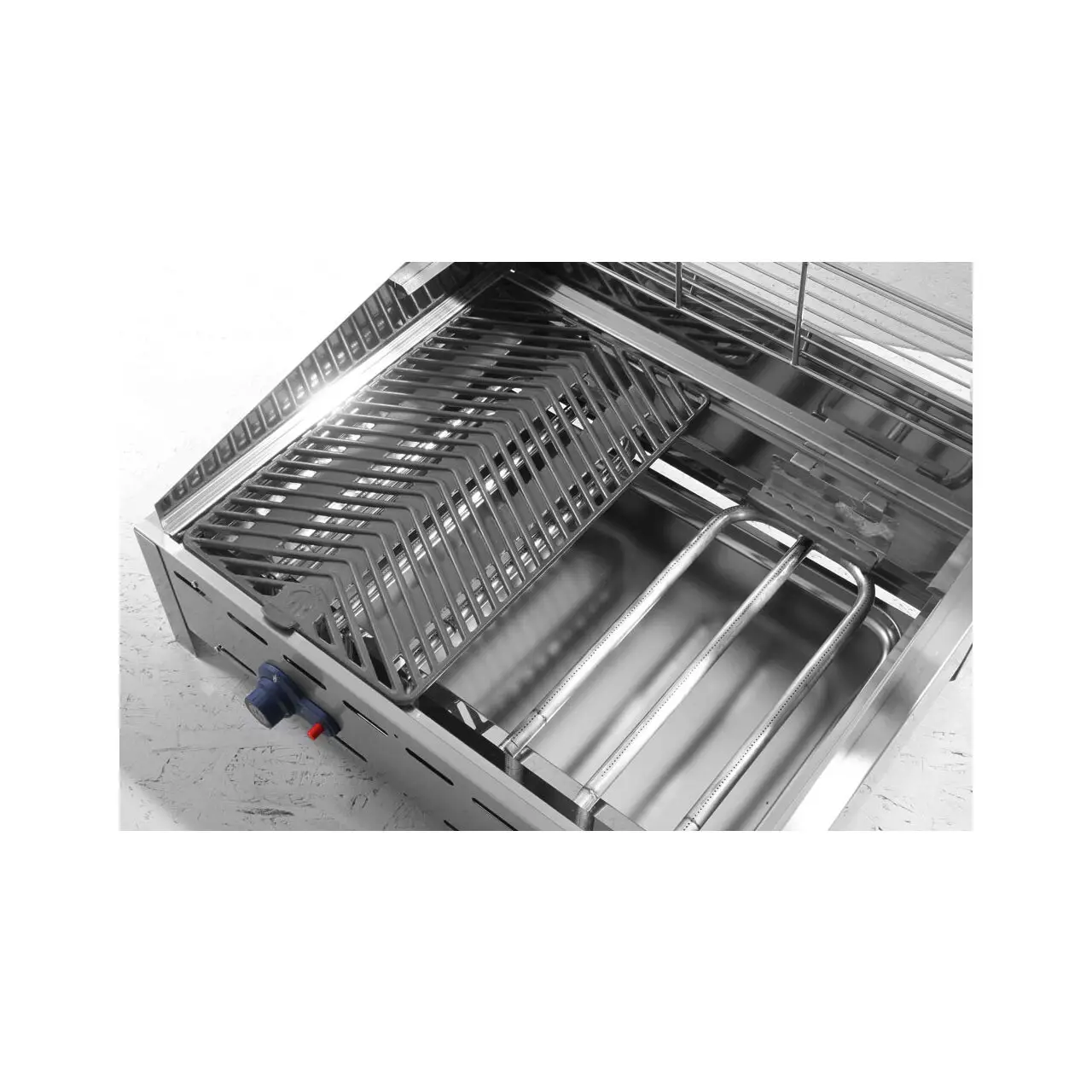 Grill barbecue Green Fire cu 2 arzatoare 740x612x(H)825mm - imagine 5