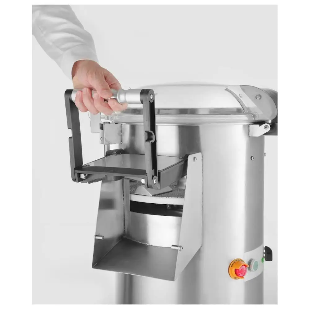 Masina pentru curatat cartofi, cap. 18kg/28L, productivitate 240-360kg/h,1100W, 220v, 622x540x(h)997mm - imagine 4