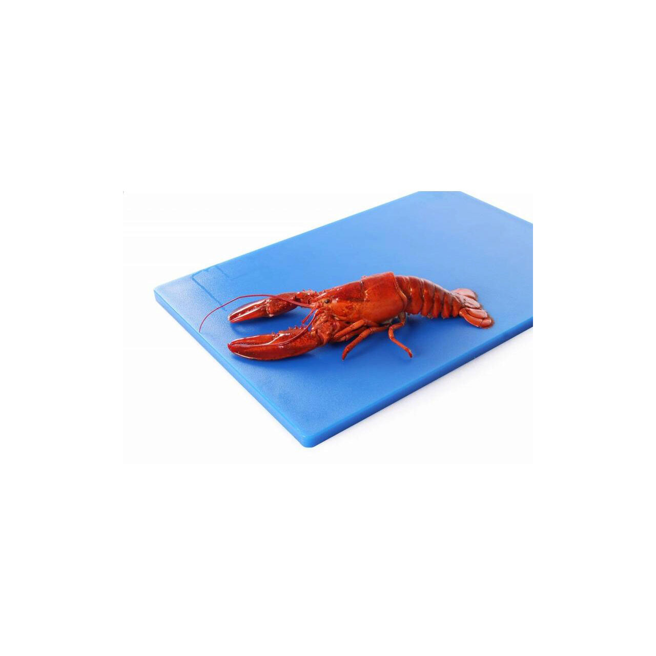 Tocator albastru 450x300x12.7 mm, polietilena HDPE 500, Hendi, cu 2 fete pentru taiere, respecta normele de igiena HACCP - imagine 2