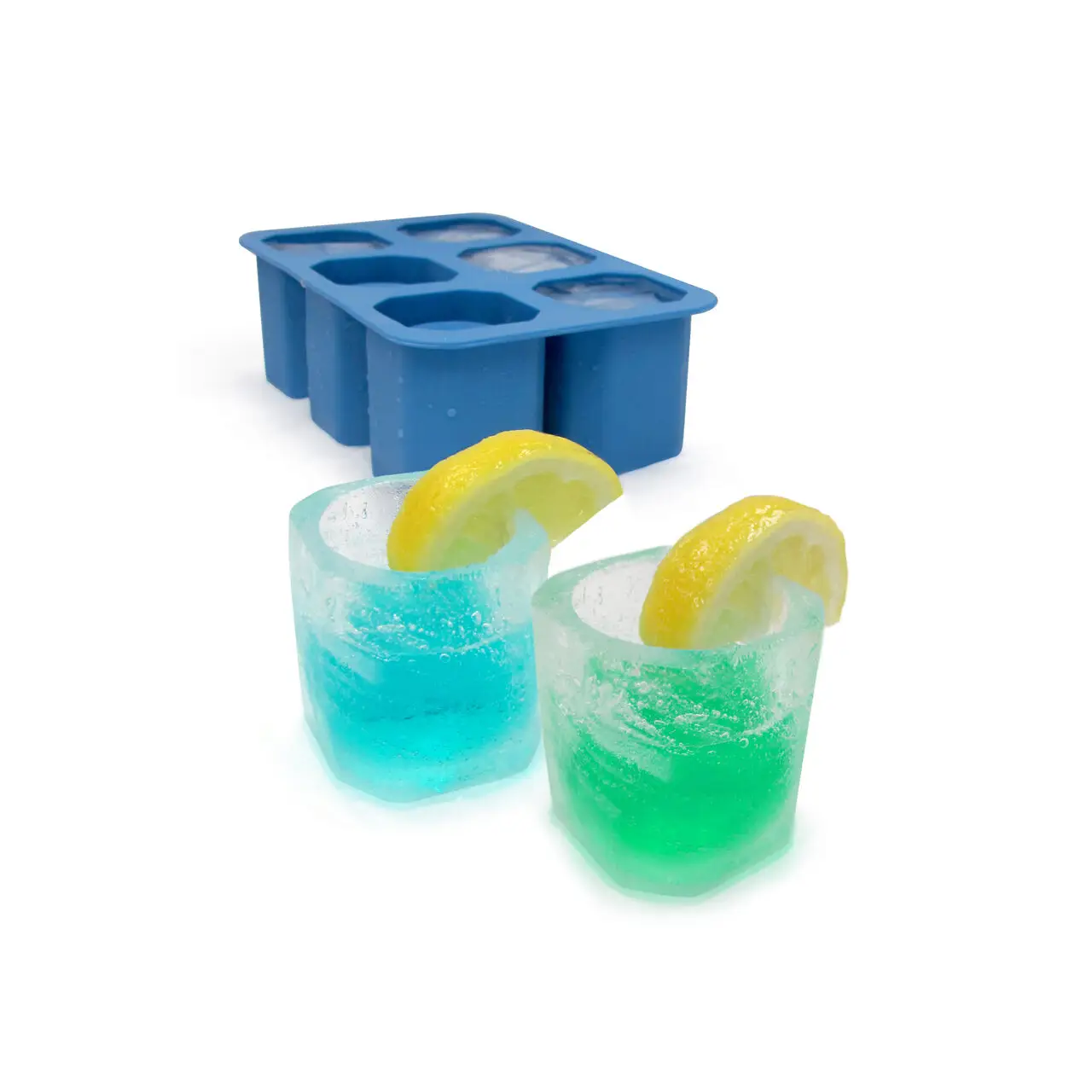 Forma din silicon durabil pentru cuburi de gheata tip pahar pentru shot, Hendi, 12.5x19x(H)6 cm, potrivita si pentru uz profesional - imagine 6