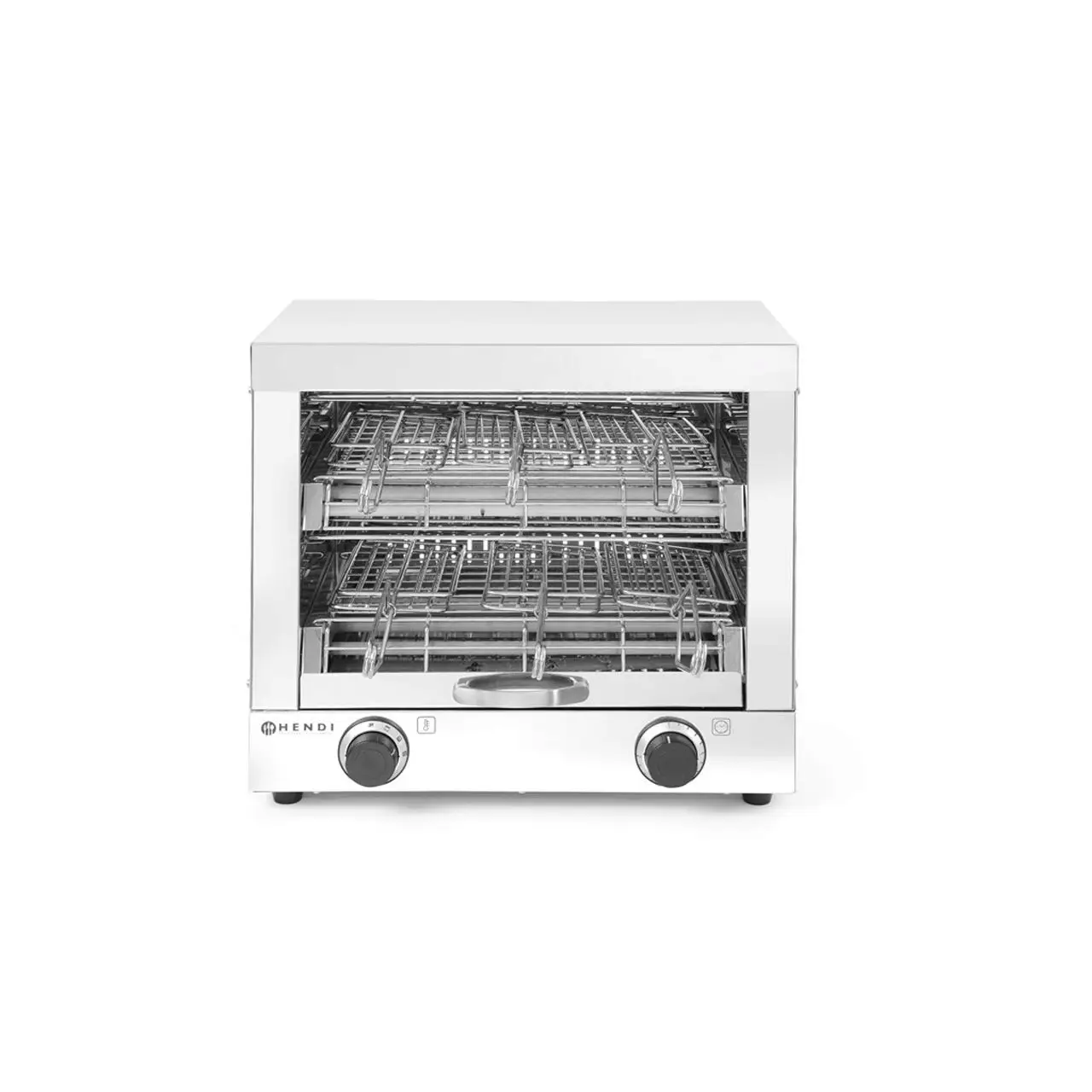 Toaster cu 6 compartimente, Hendi, inox, 3000W, 43.8x29x(H)40.2 cm - imagine 2