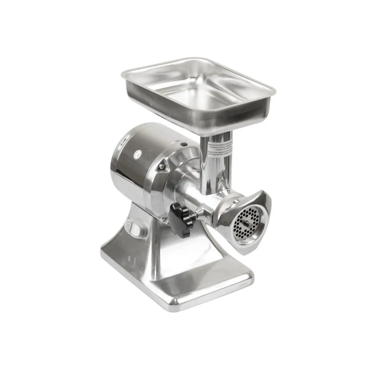 Masina profesionala tocat carne 200 kg/ora, Hendi Profi Line 12, 750 W, inox - imagine 3