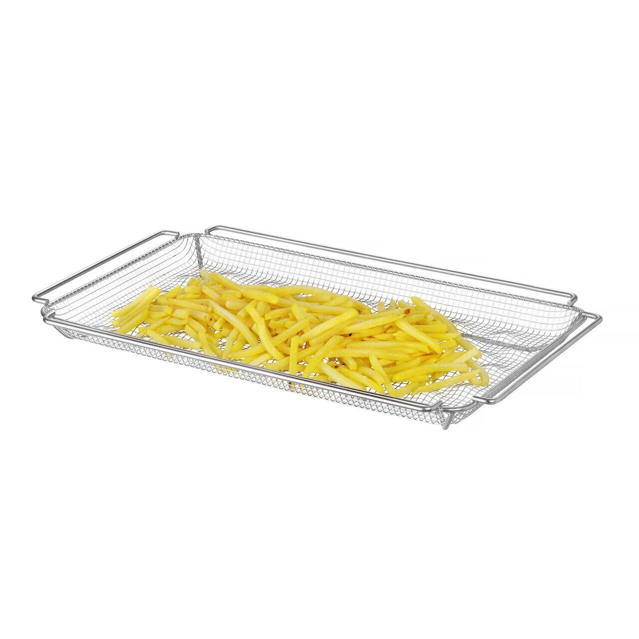 Coș pentru coacere cartofi prăjiți, ondulat CONVECTOMAT FRY, HENDI, GN 1/1, 530x325x(H)40mm - imagine 2