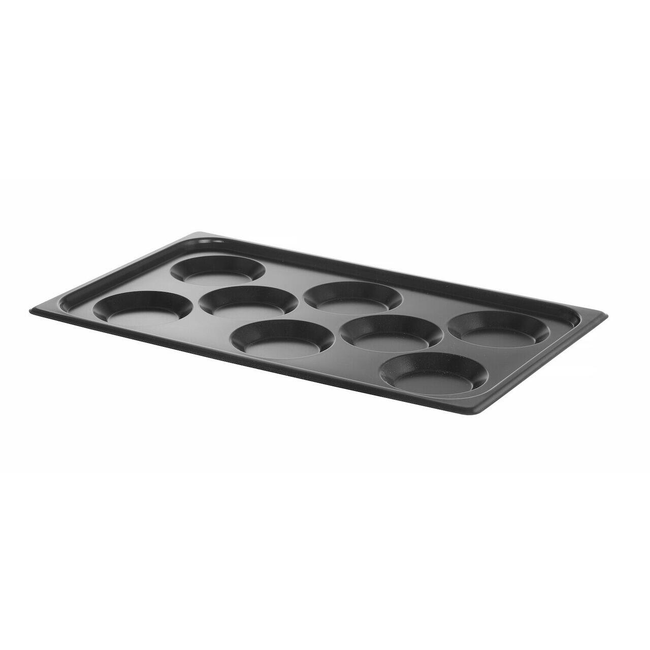 Tava pentru oua, cu invelis antiaderent CONVECTOMAT EGGPLATE, HENDI, GN 1/1, Negru, 530x325x(H)26mm - imagine 5