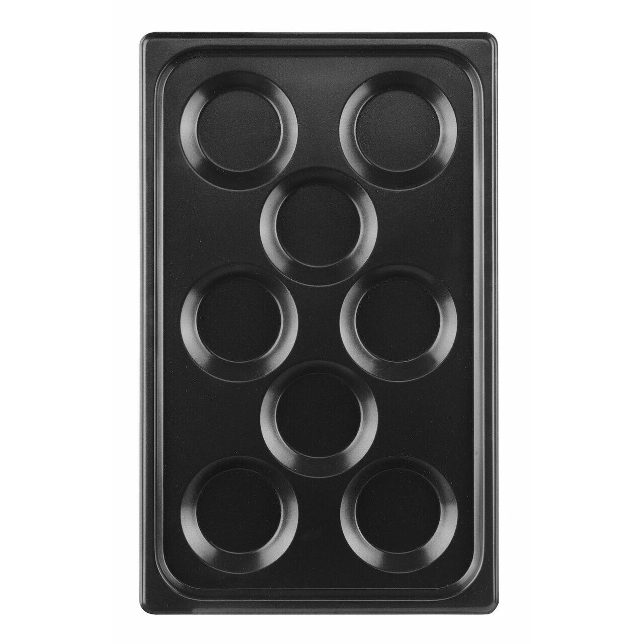 Tava pentru oua, cu invelis antiaderent CONVECTOMAT EGGPLATE, HENDI, GN 1/1, Negru, 530x325x(H)26mm - imagine 4