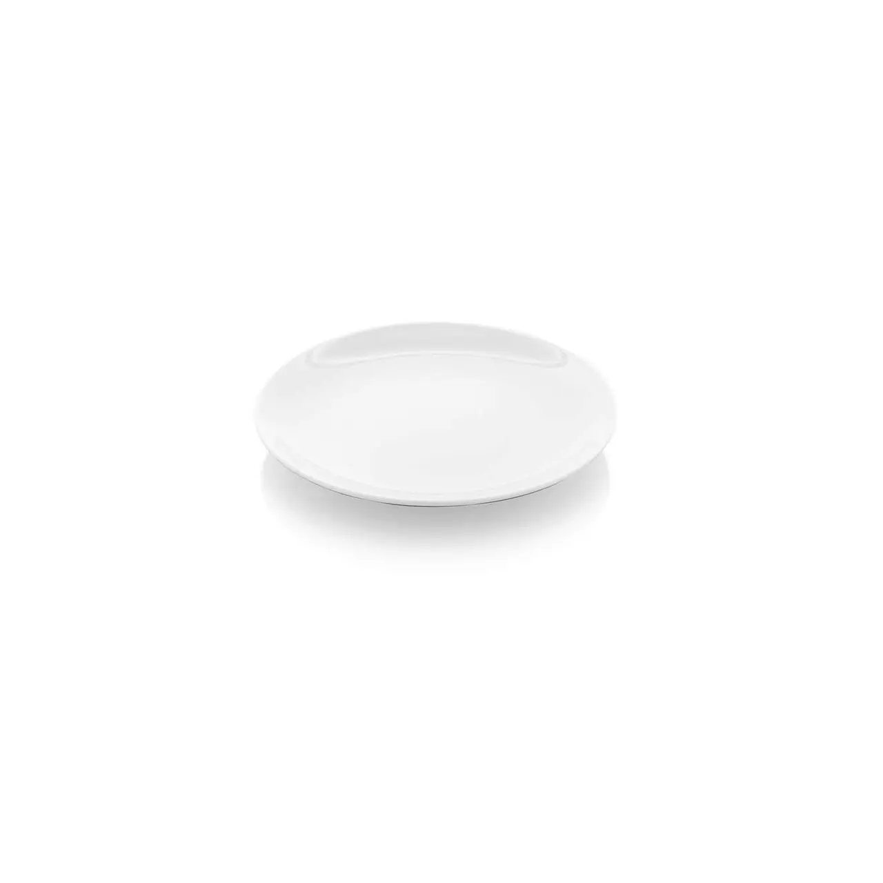 Farfurie eleganta Fine Dine, Bianco, Alb, portelan vitrificat, rezistenta la temeperaturi de pana la 180 C, diametru 300 mm - imagine 3