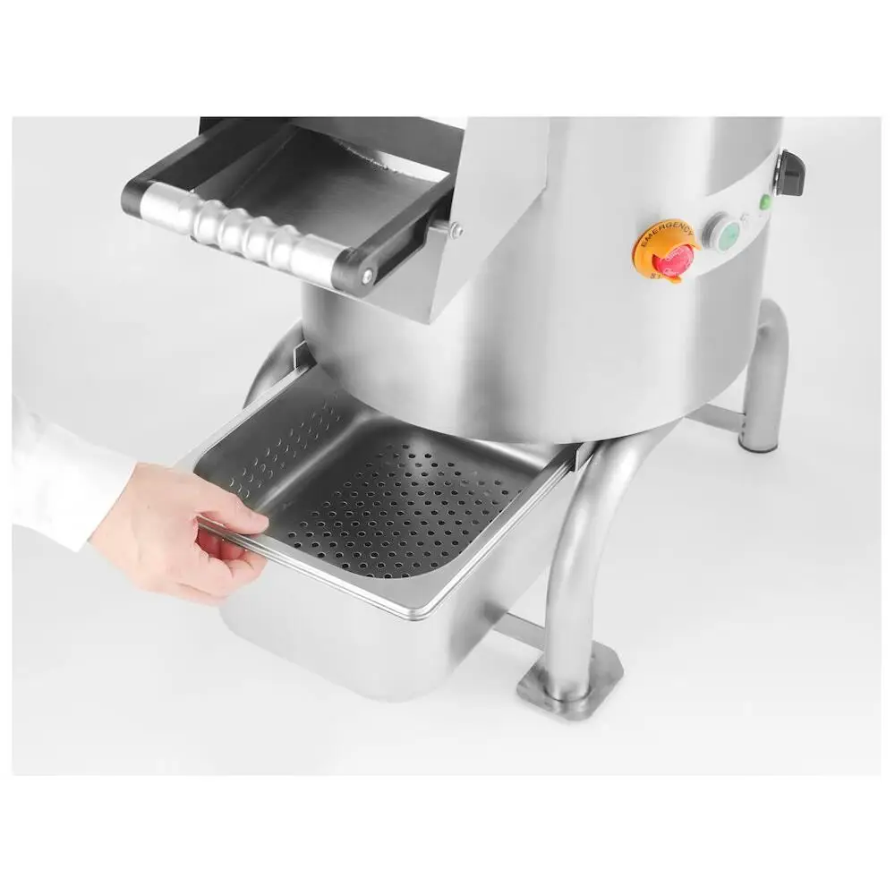 Masina pentru curatat cartofi, cap. 18kg/28L, productivitate 240-360kg/h,1100W, 220v, 622x540x(h)997mm - imagine 2