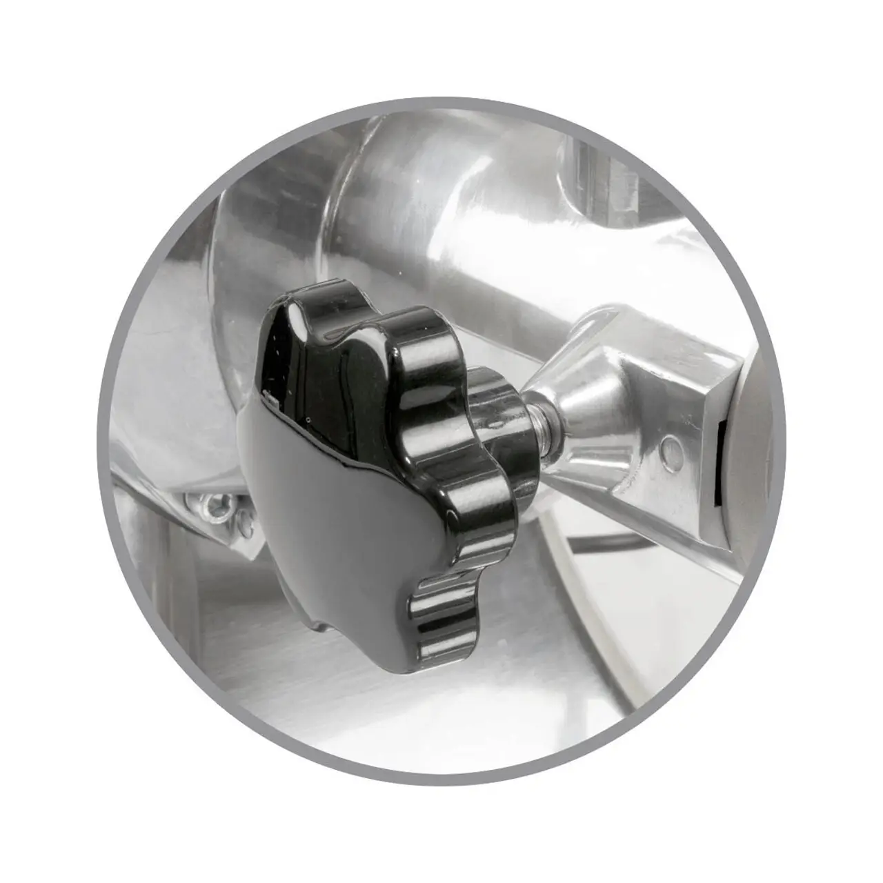 Masina profesionala tocat carne 200 kg/ora, Hendi Profi Line 12, 750 W, inox - imagine 4