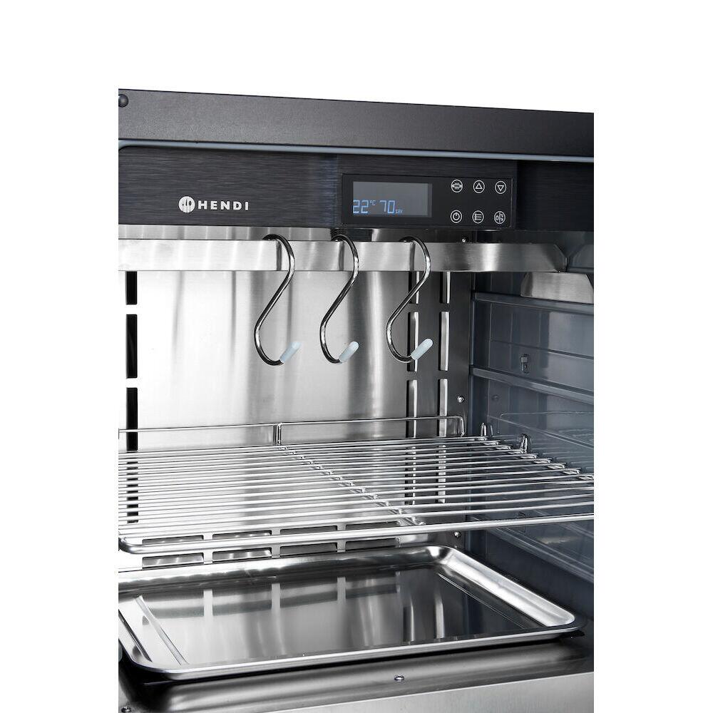 Vitrina maturat carne sub blat, HENDI, 98L, 220-240V/170W, 595x620x(H)830mm - imagine 5