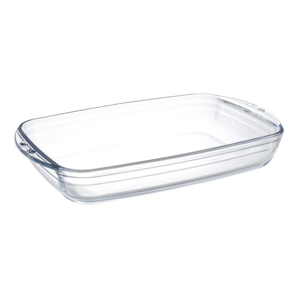 Tavă OVENCHEF, Duralex, din sticla transparenta, 5200 ml.set 2 buc.350x220x(H)110mm - imagine 2