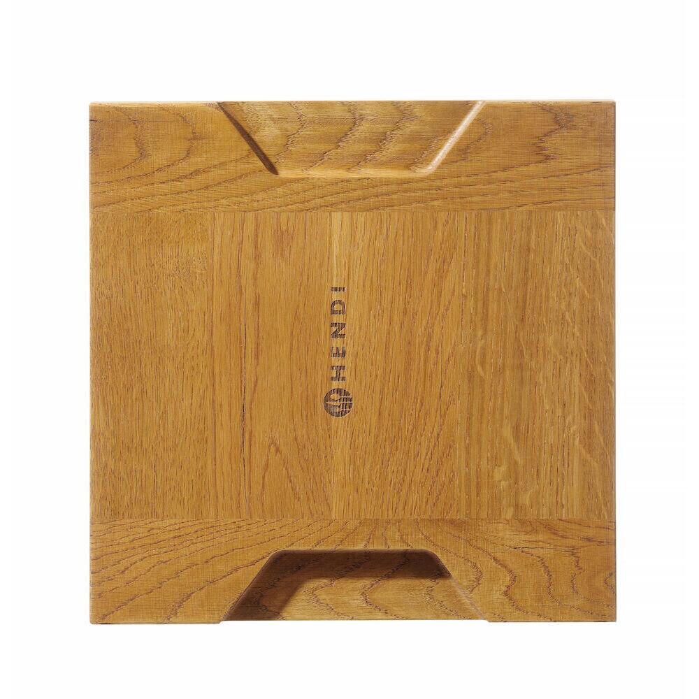 Platou de servire din stejar, HENDI, 270x270x(H)20mm - imagine 2
