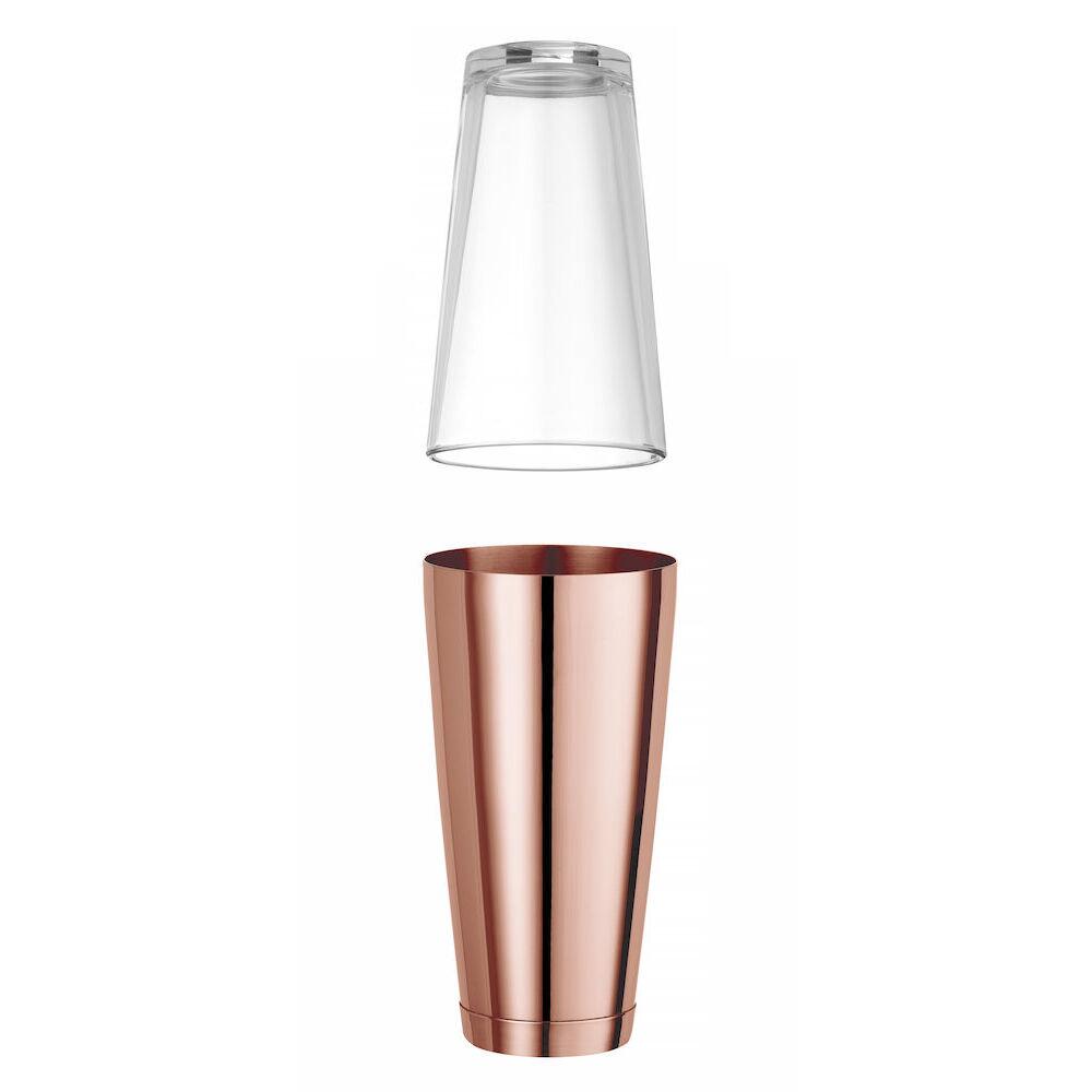 Shaker Boston, Bar up, 0,8L, Cupru, ø90mm - imagine 3