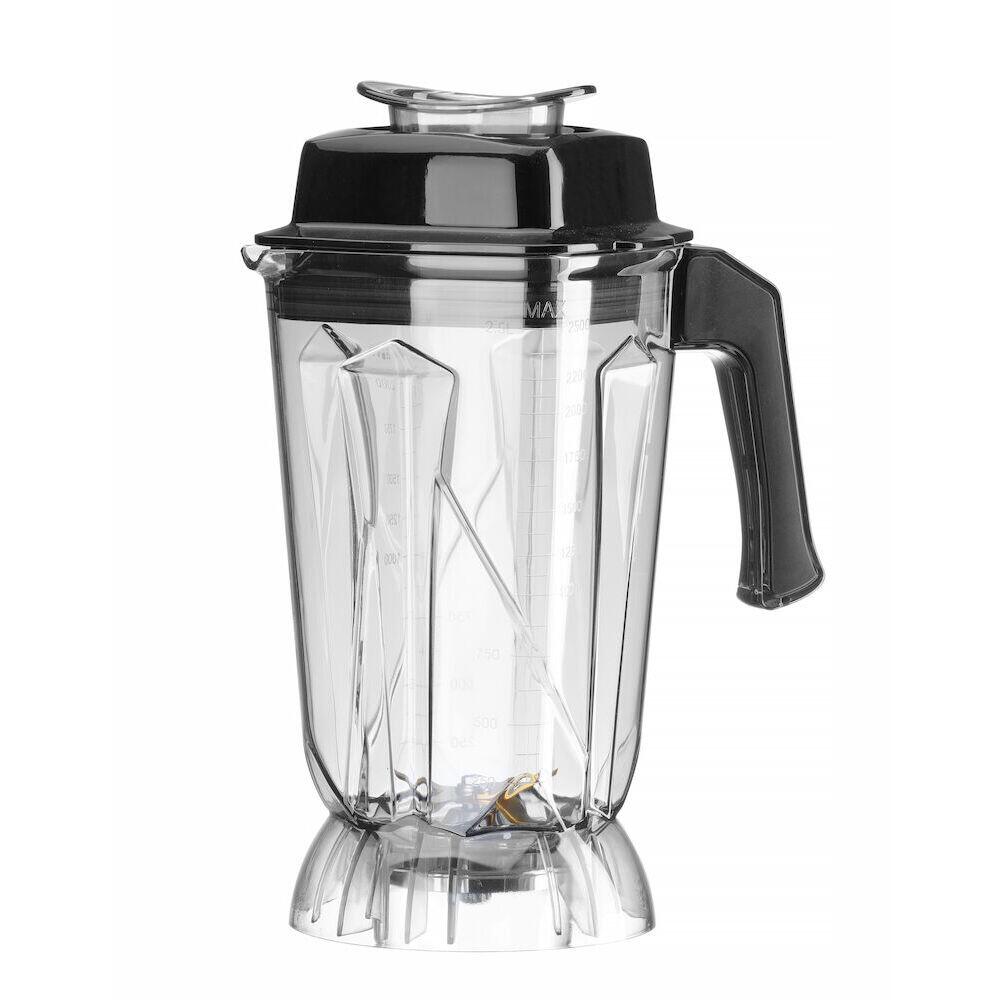 Blender digital, HENDI, 2,5L, Negru, 220-240V/1680W, 220x240x(H)535mm - imagine 2